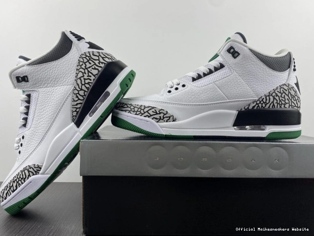 Official Maikesneakers White Oregon Jordan 3 Retro Crew 594282233 Pit Ducks 0808